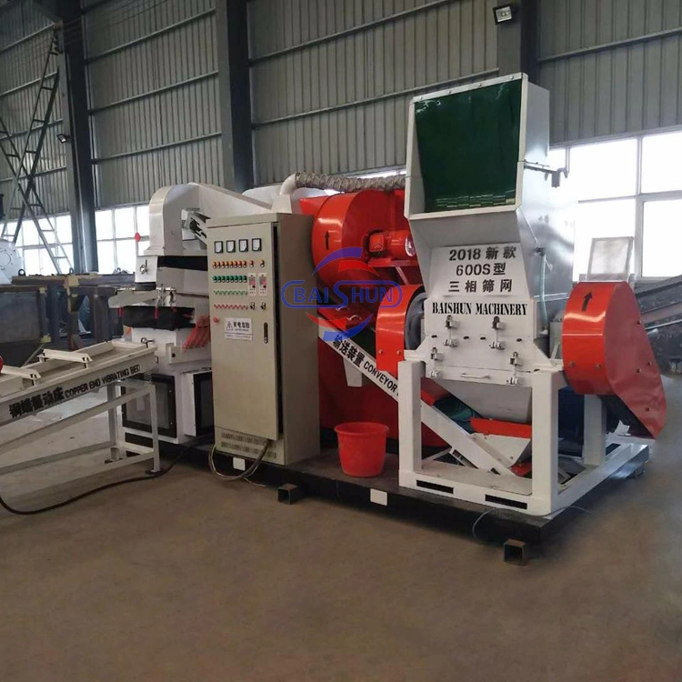 Chinese Cable Copper Wire Recycling Machine and Copper Wire Granulator Machine with Lowest Price